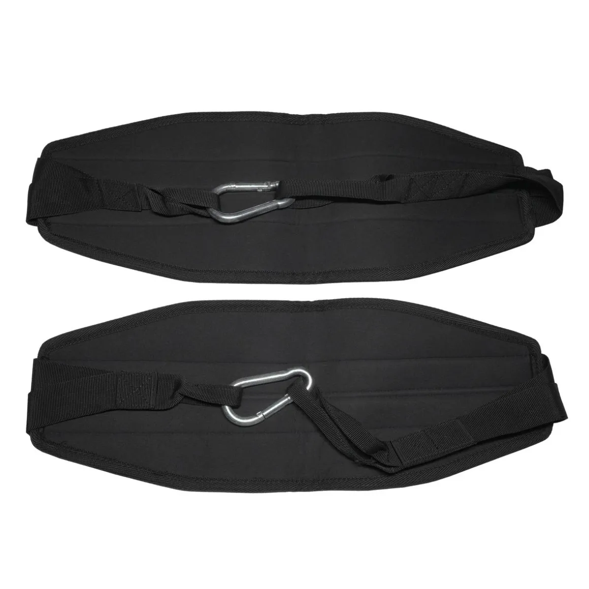 Bauchtrainingsgurt Set 4-teilig schwarz