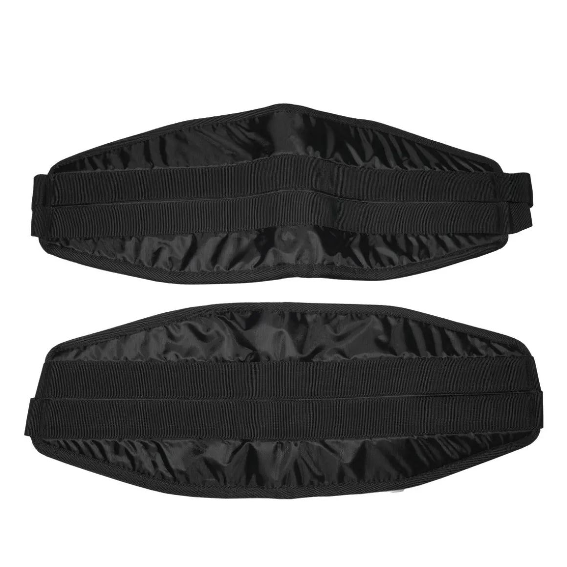 Bauchtrainingsgurt Set 4-teilig schwarz