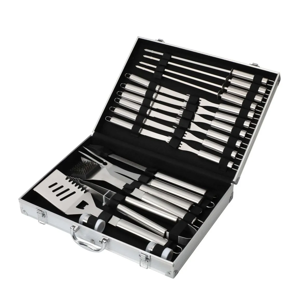 BBQ Grillbesteck Koffer 25-teilig