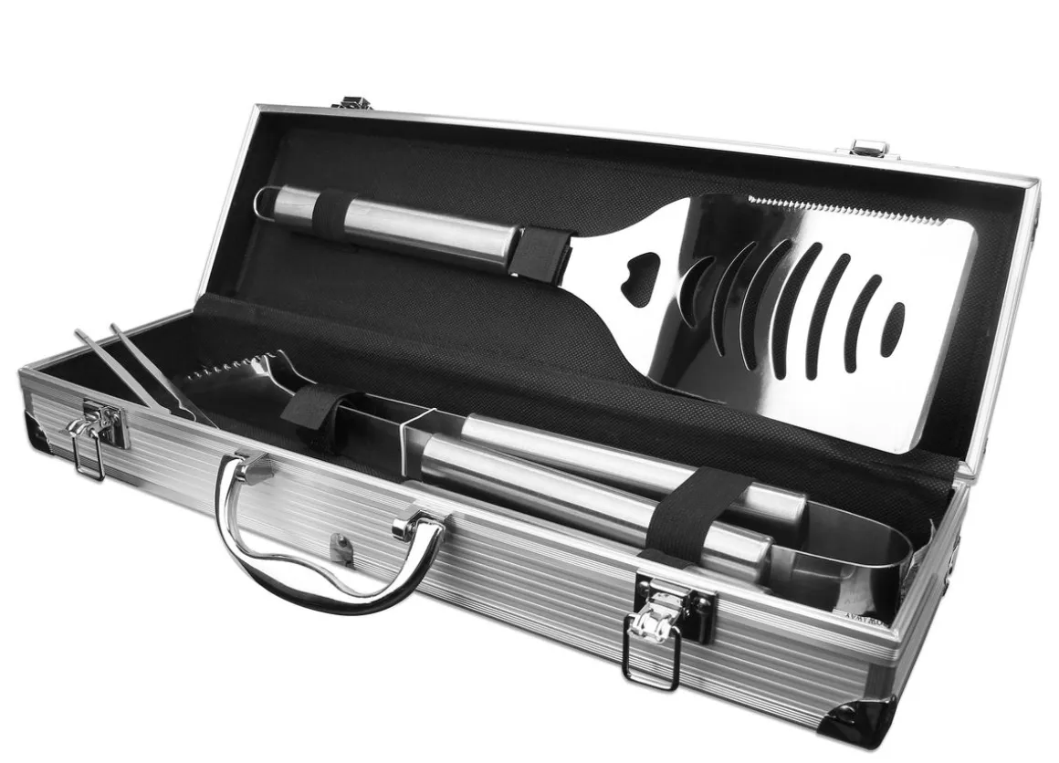 BBQ Grillbesteck Koffer 3-teilig