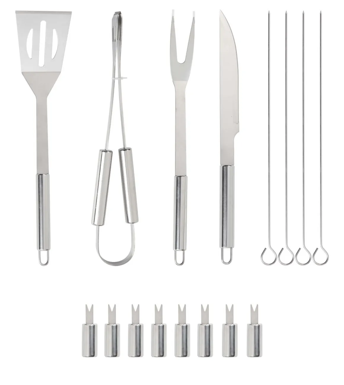 BBQ Grillbesteck Tasche 17-teilig
