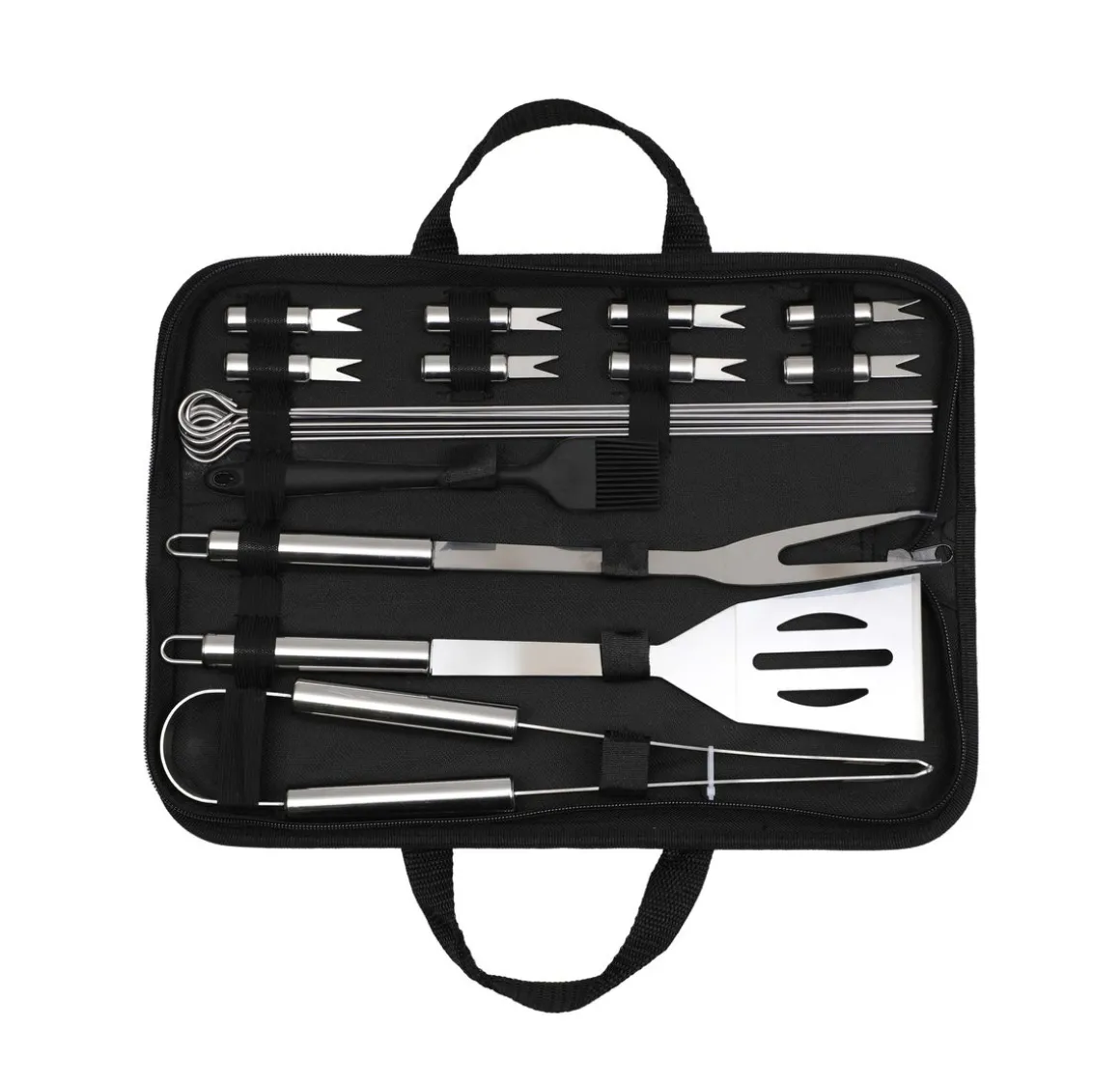 BBQ Grillbesteck Tasche 19-teilig