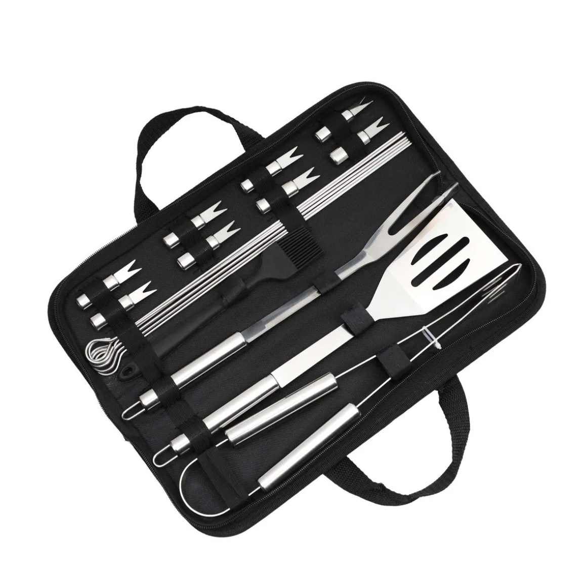BBQ Grillbesteck Tasche 19-teilig