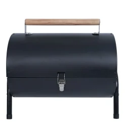 BBQ Holzkohlegrill Campinggrill schwarz