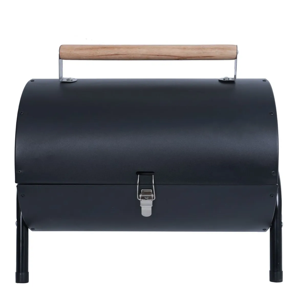 BBQ Holzkohlegrill Campinggrill schwarz