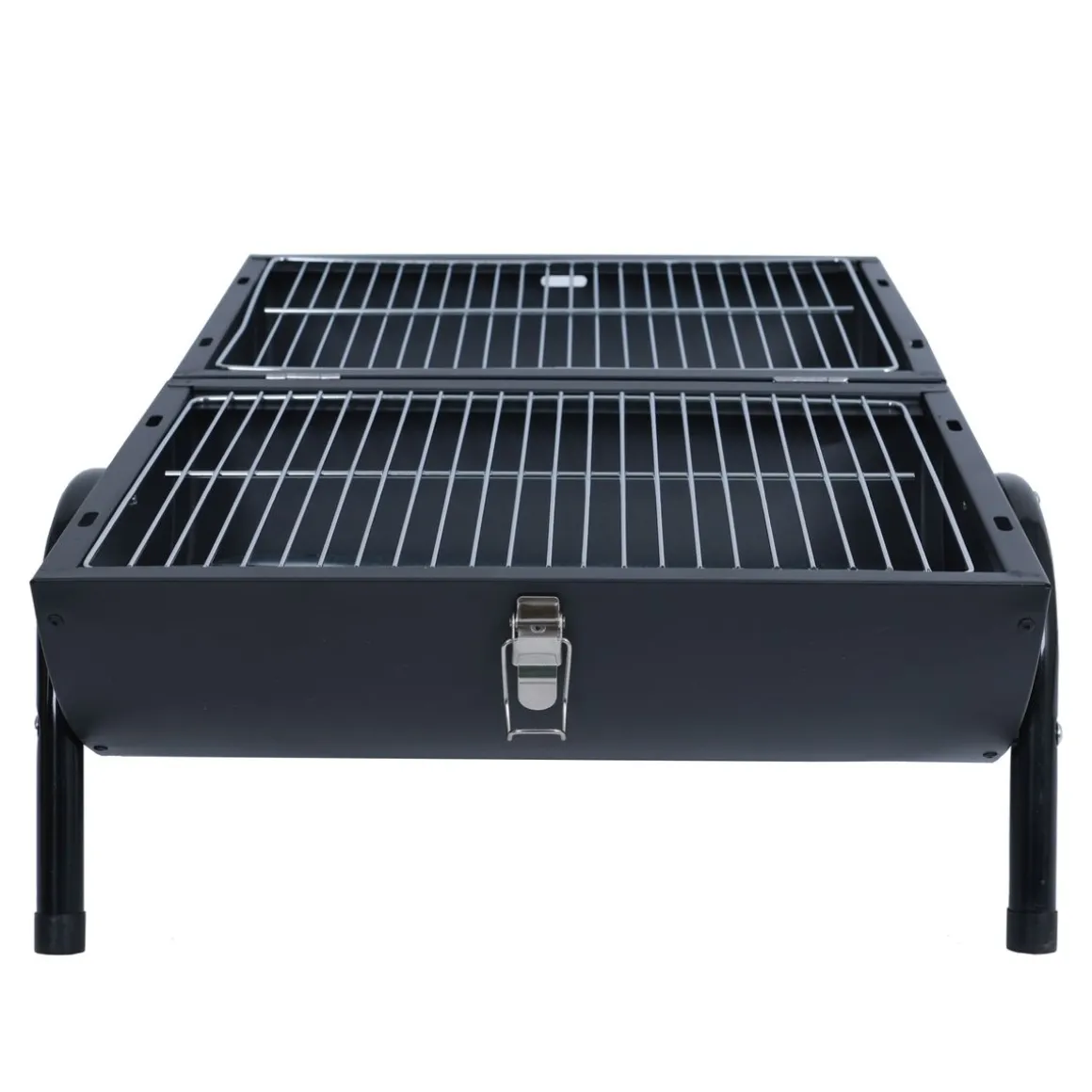 BBQ Holzkohlegrill Campinggrill schwarz