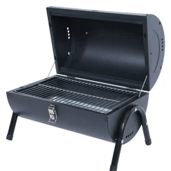 BBQ Holzkohlegrill Campinggrill schwarz
