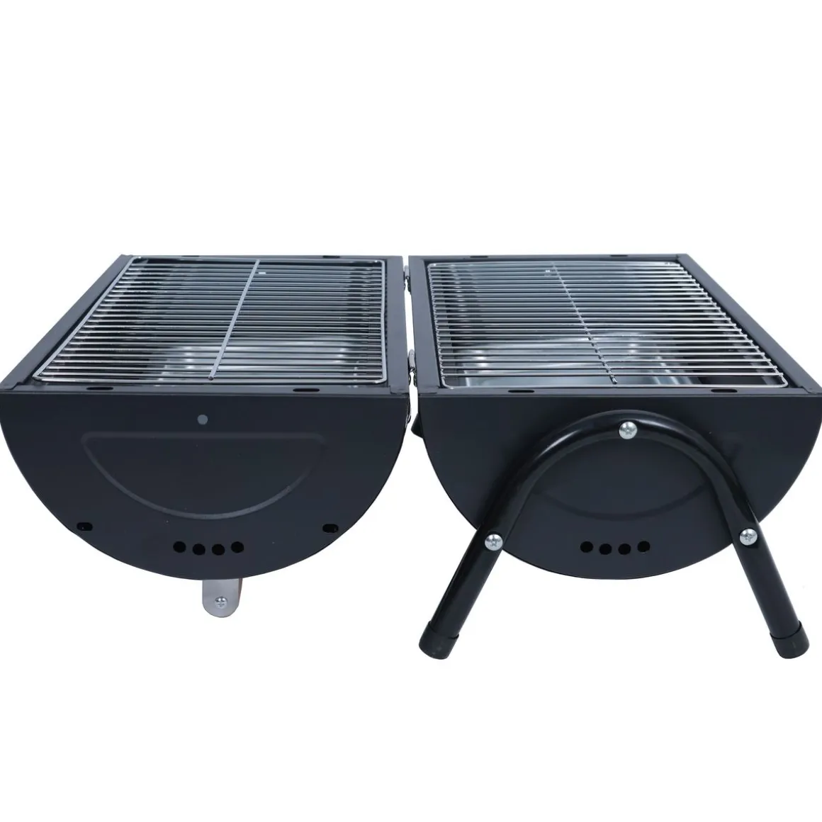 BBQ Holzkohlegrill Campinggrill schwarz