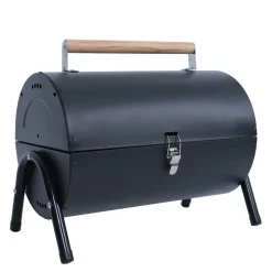 BBQ Holzkohlegrill Campinggrill schwarz