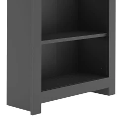 Bücherregal ARLES 60 x 24 x 75 cm anthrazit