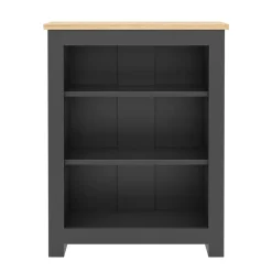 Bücherregal ARLES 60 x 24 x 75 cm anthrazit