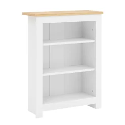 Bücherregal ARLES 60 x 24 x 75 cm weiss