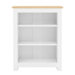 Bücherregal ARLES 60 x 24 x 75 cm weiss