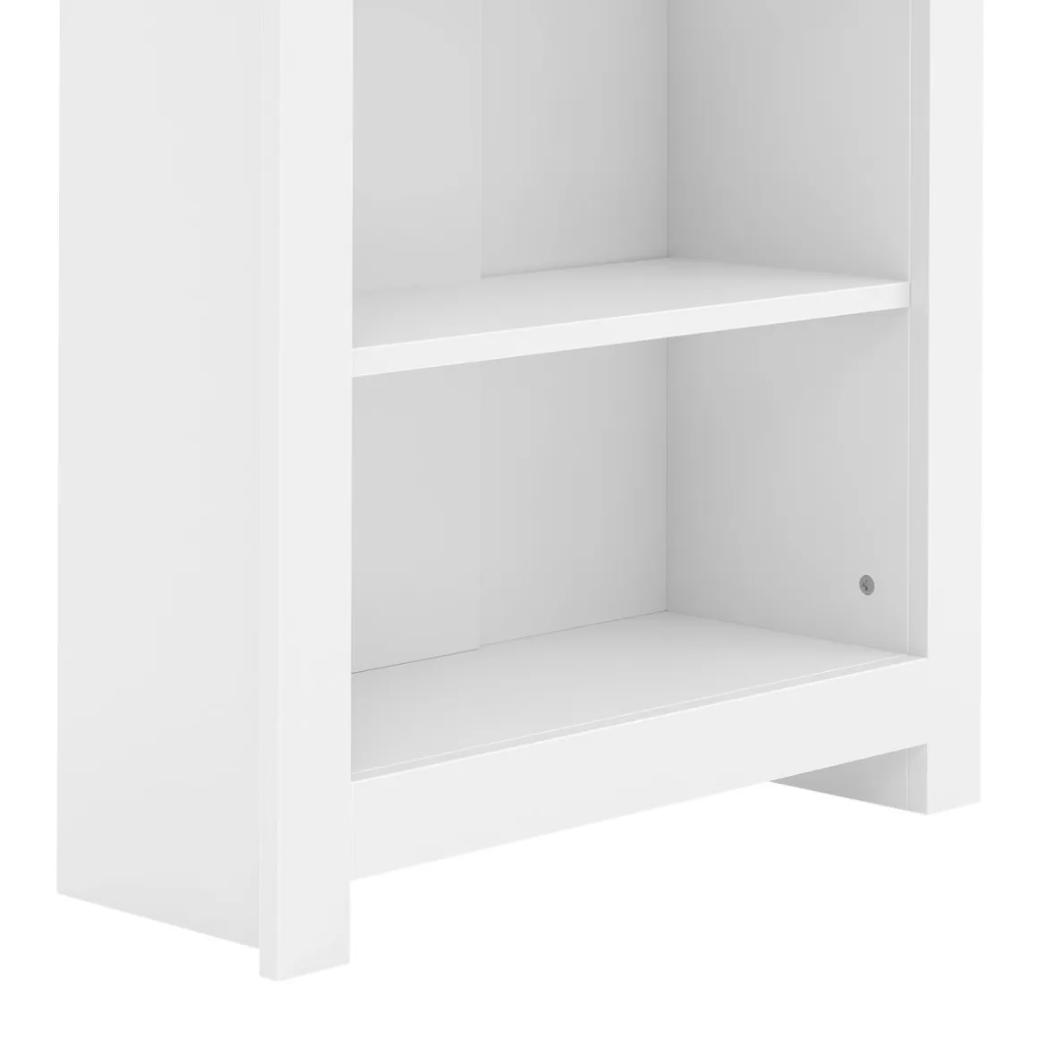 Bücherregal ARLES 60 x 24 x 75 cm weiss