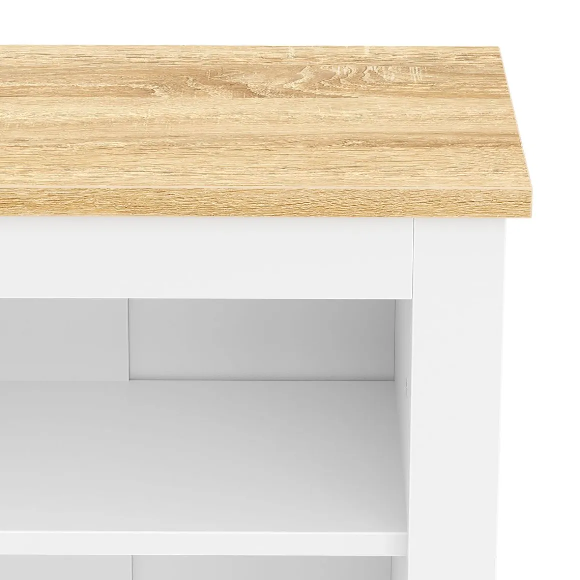 Bücherregal ARLES 60 x 24 x 75 cm weiss