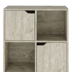 Bücherregal BROOKS 6 Fächer 60 x 91 cm braun