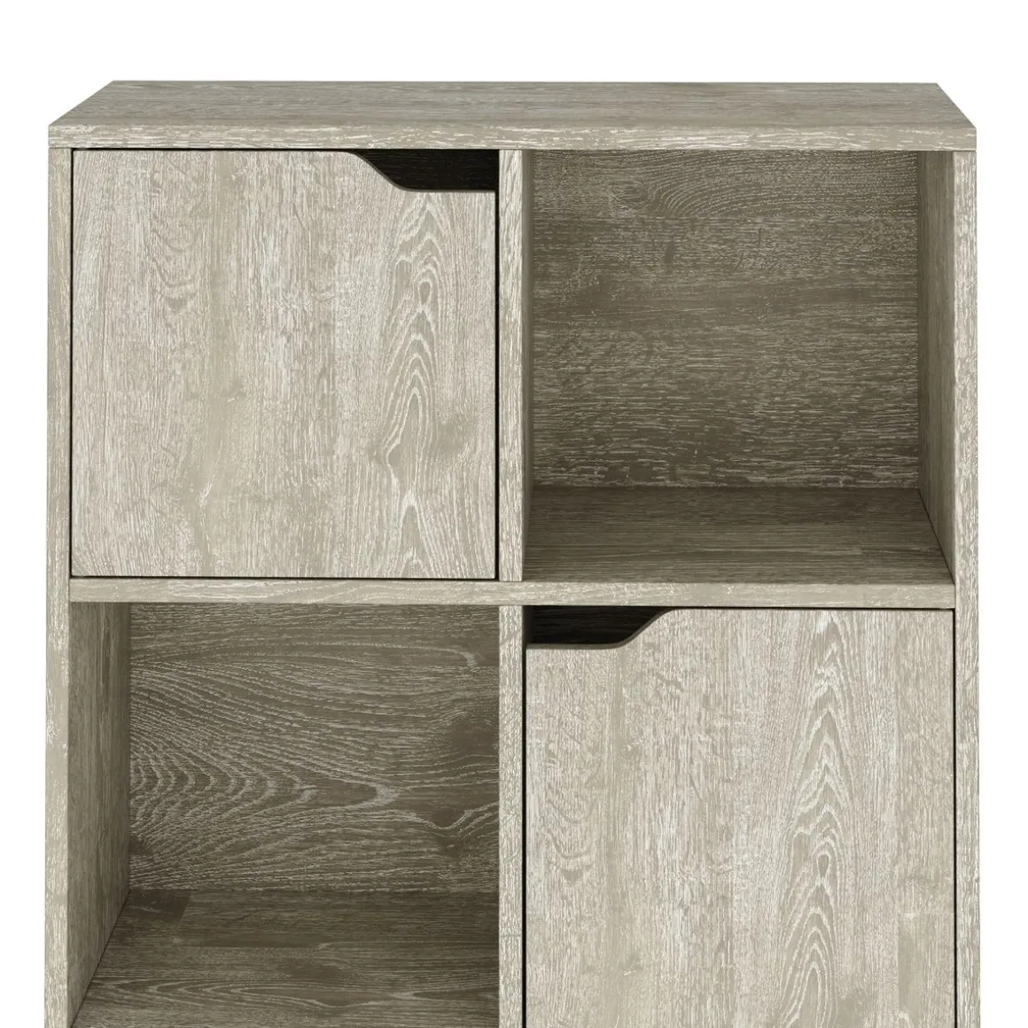 Bücherregal BROOKS 6 Fächer 60 x 91 cm braun