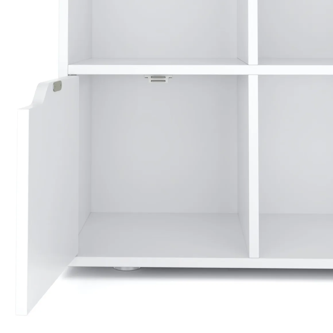 Bücherregal BROOKS 6 Fächer 60 x 91 cm weiss