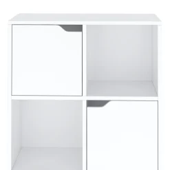 Bücherregal BROOKS 6 Fächer 60 x 91 cm weiss