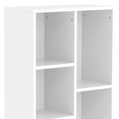 Bücherregal CYNTHIA 7 Fächer 50 x 106 cm weiss