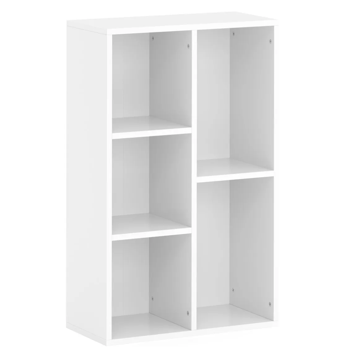 Bücherregal CYNTHIA 5 Fächer 50 x 80 cm weiss