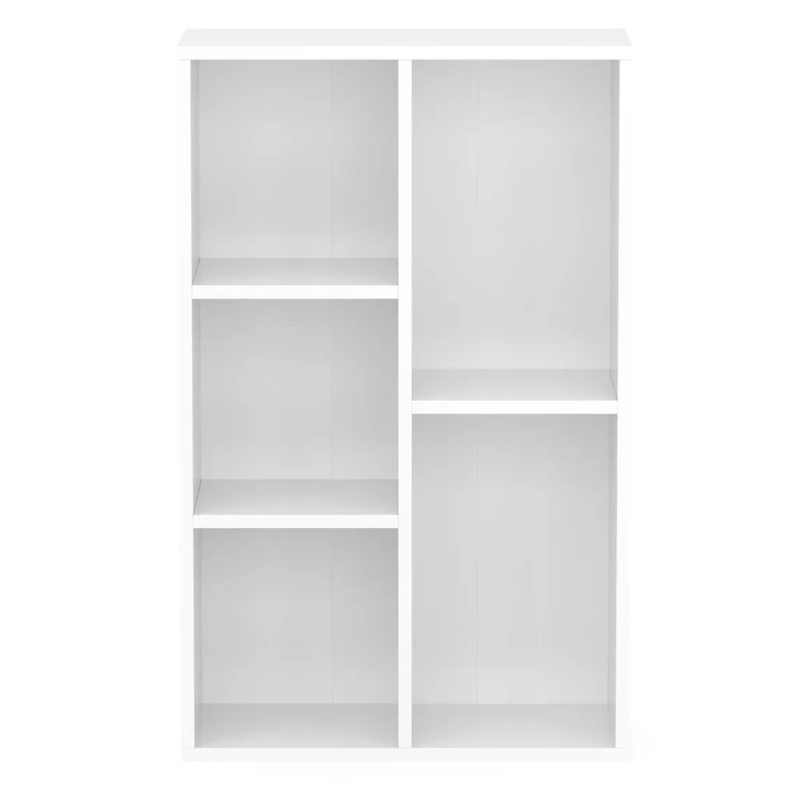 Bücherregal CYNTHIA 5 Fächer 50 x 80 cm weiss
