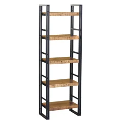 Bücherregal Holz DANIEL 60 x 180 cm