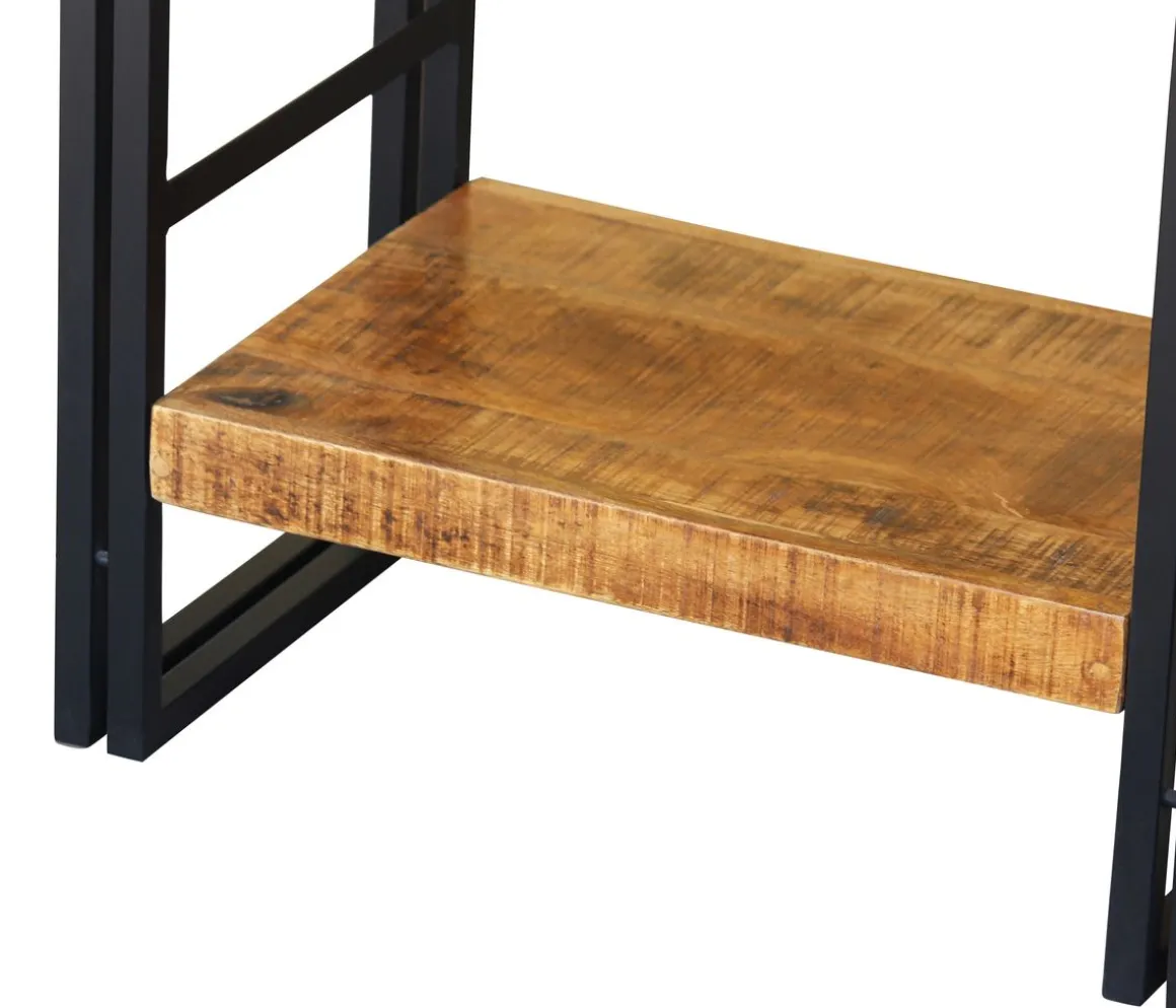 Bücherregal Holz DANIEL 60 x 180 cm