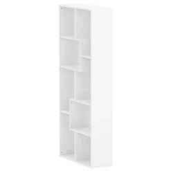 Bücherregal INES 67 x 160 cm weiss