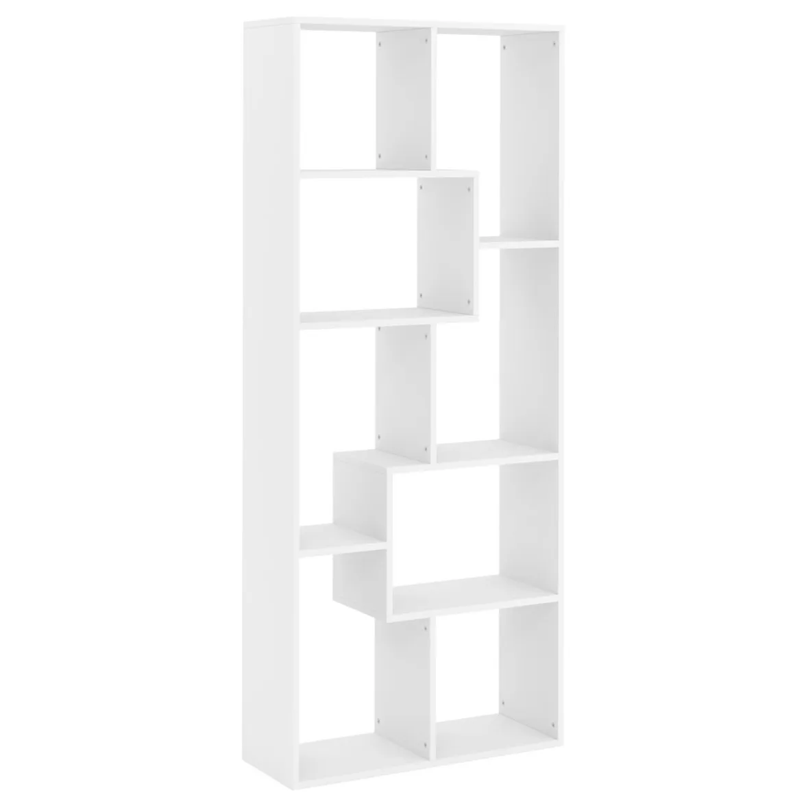 Bücherregal INES 67 x 160 cm weiss