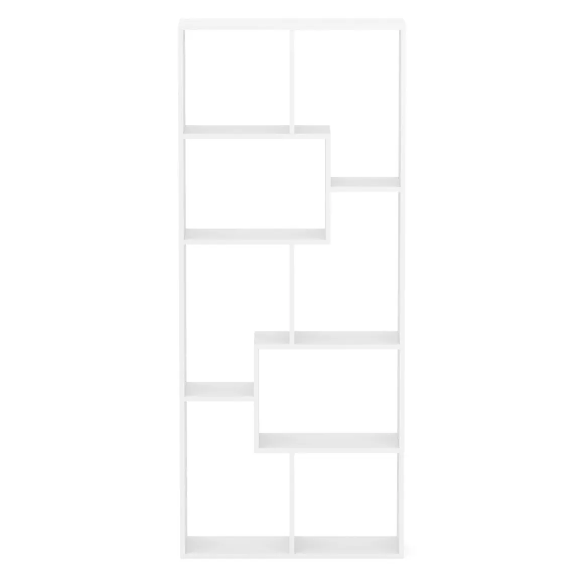 Bücherregal INES 67 x 160 cm weiss