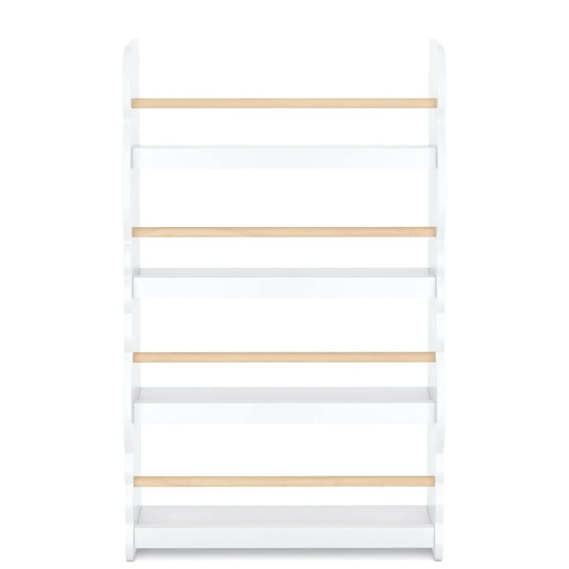 Bücherregal Kinderzimmer DREAMYCLOUD 60 x 98 cm weiss/natur