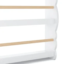Bücherregal Kinderzimmer DREAMYCLOUD 60 x 98 cm weiss/natur