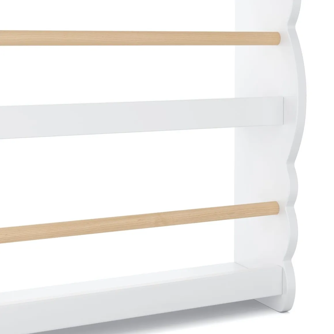 Bücherregal Kinderzimmer DREAMYCLOUD 60 x 98 cm weiss/natur