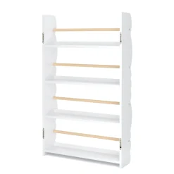 Bücherregal Kinderzimmer DREAMYCLOUD 60 x 98 cm weiss/natur