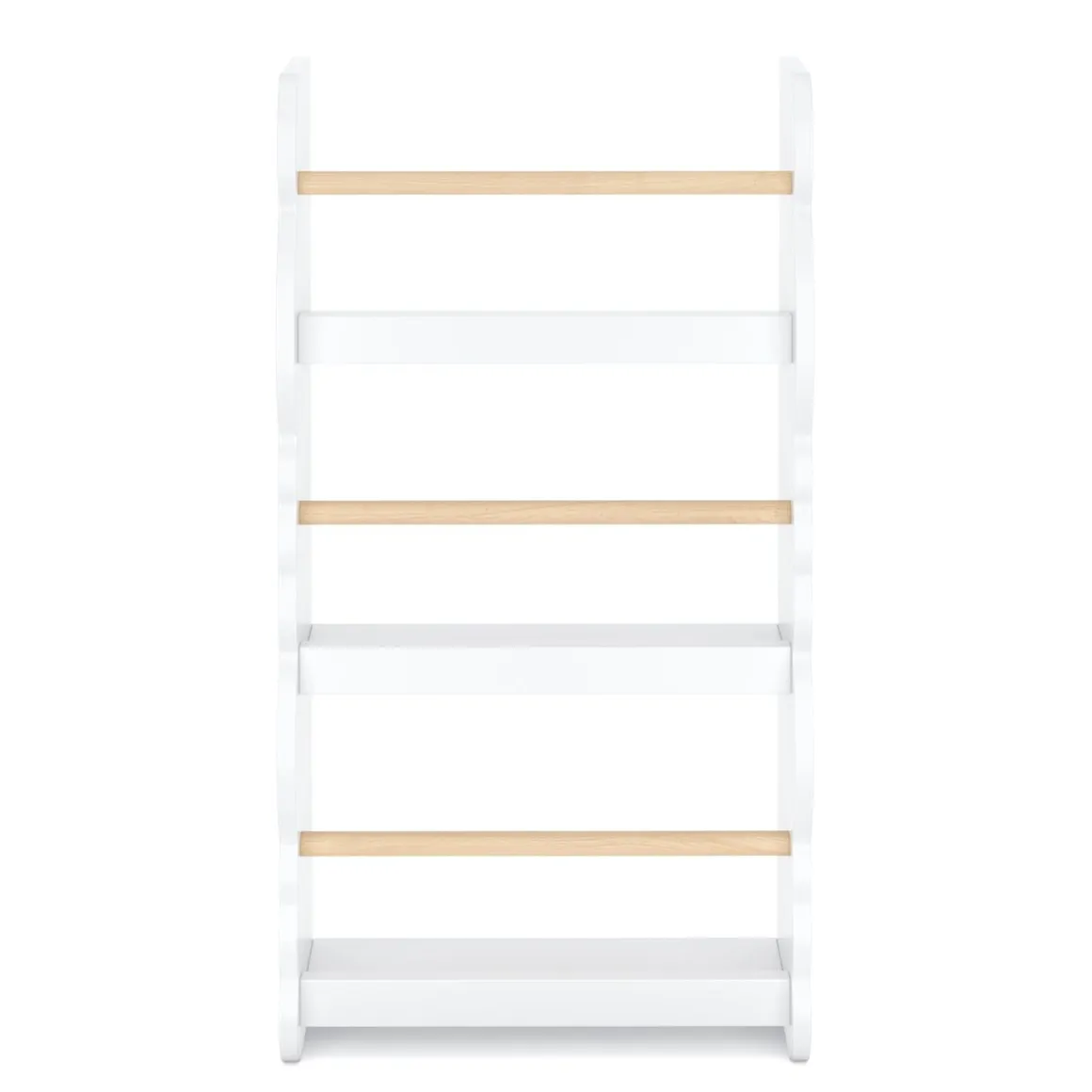 Bücherregal Kinderzimmer DREAMYCLOUD 43 x 80 cm weiss/natur