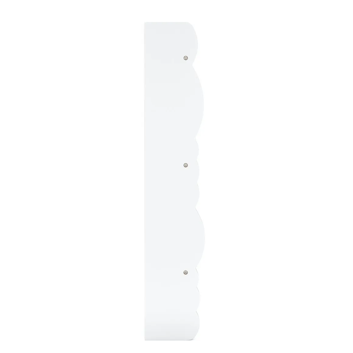 Bücherregal Kinderzimmer DREAMYCLOUD 43 x 80 cm weiss/natur
