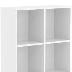 Bücherregal KLER 6 Fächer 65 x 98 cm weiss