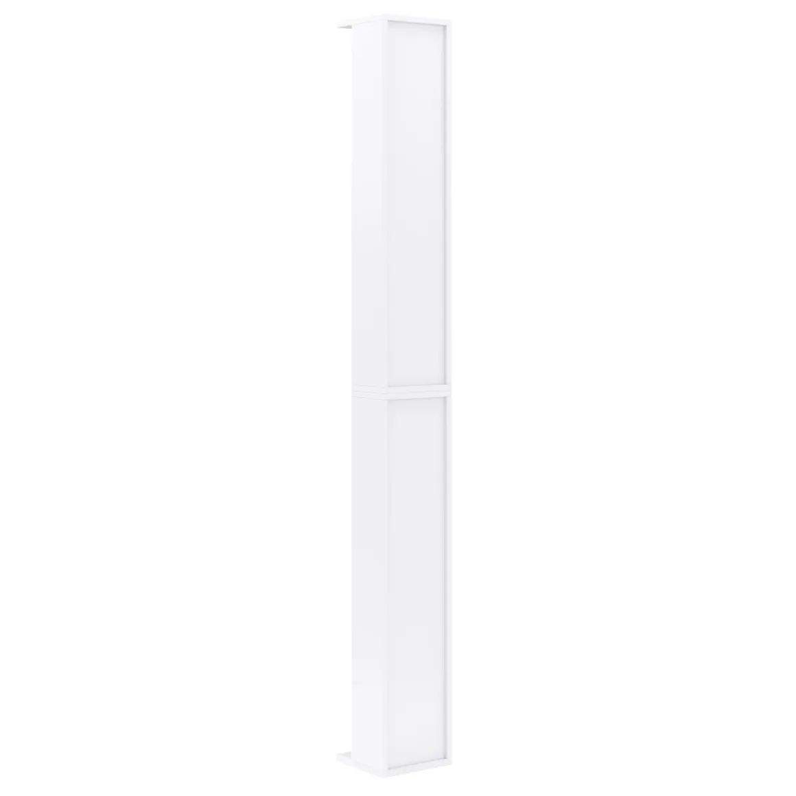 Bücherregal LIBERTY 21 x 184 cm weiss
