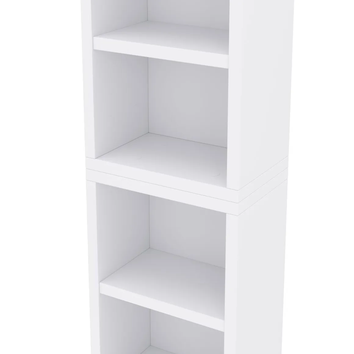 Bücherregal LIBERTY 21 x 184 cm weiss