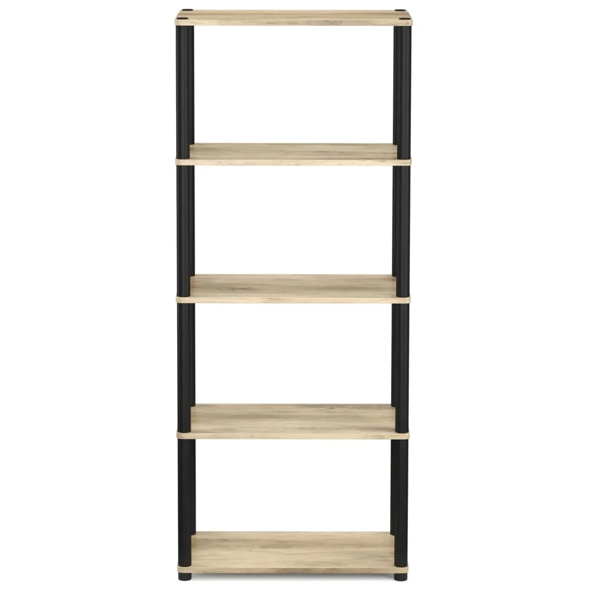 Bücherregal MANIFIC 60 x 30 x 146 cm braun/schwarz