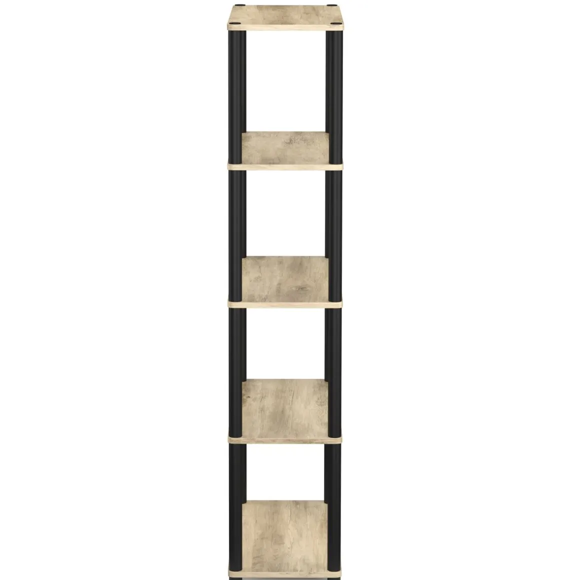 Bücherregal MANIFIC 60 x 30 x 146 cm braun/schwarz