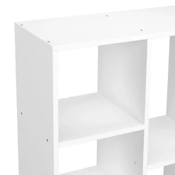 Bücherregal NORDIC mit 5 Fächern 60 x 30 x 95 cm weiss