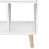 Bücherregal NORDIC 50 x 24 x 121 cm weiss