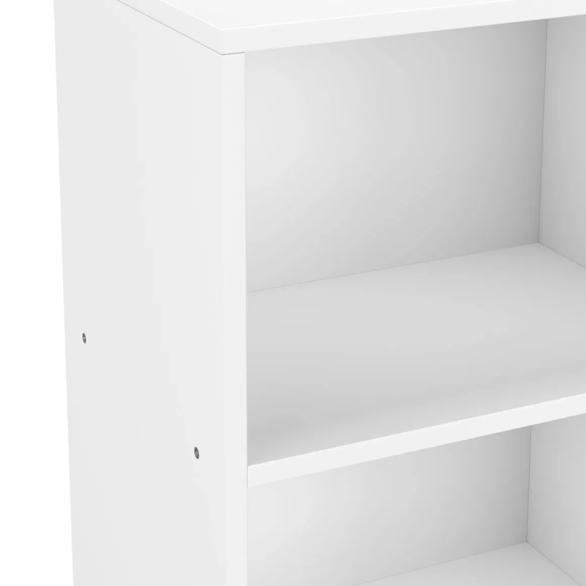 Bücherregal NORDIC 42 x 30 x 127 cm weiss