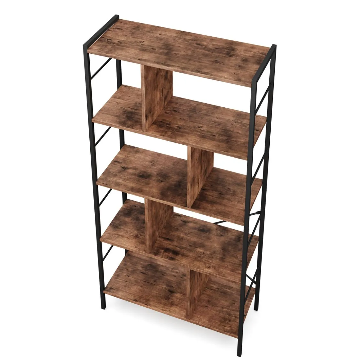 Bücherregal Raumteiler Vintage BONITA 74 x 154 cm