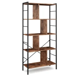 Bücherregal Raumteiler Vintage BONITA 74 x 154 cm