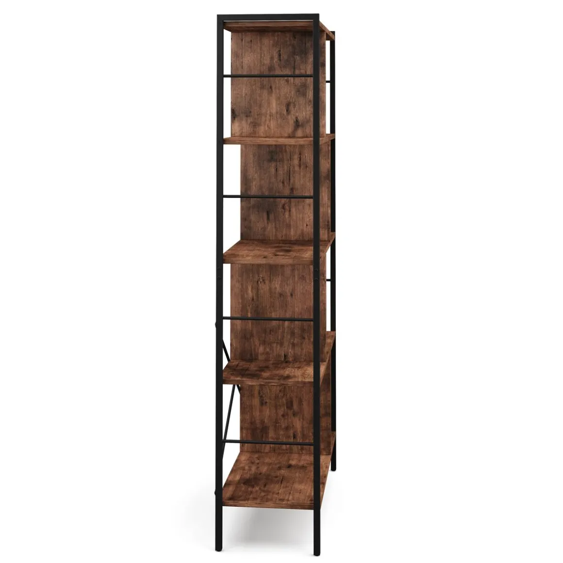 Bücherregal Raumteiler Vintage BONITA 74 x 154 cm