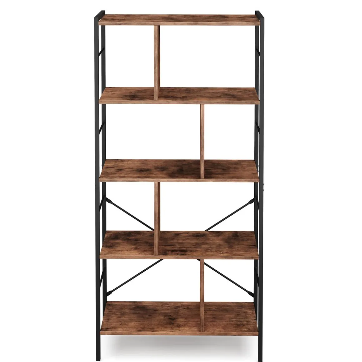 Bücherregal Raumteiler Vintage BONITA 74 x 154 cm