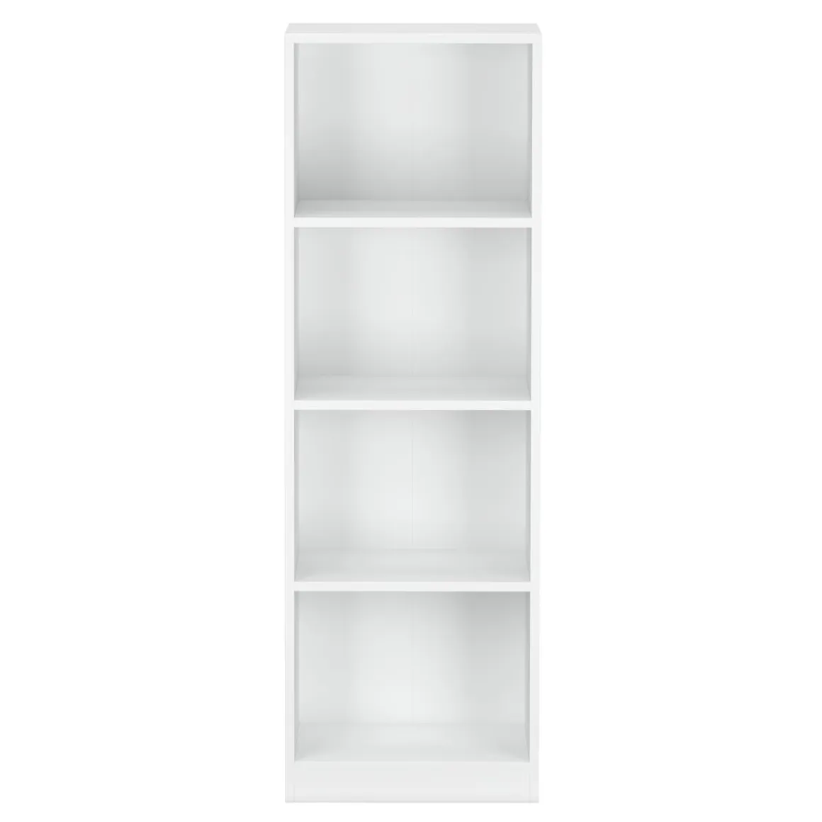 Bücherregal RENATA 4 Fächer 40 x 122 cm weiss